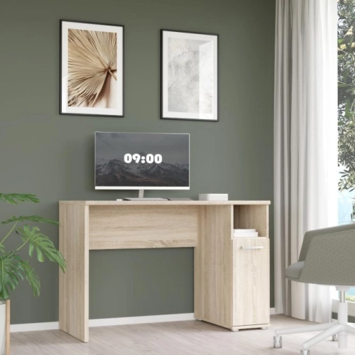 Biurko 110x50 cm z szafką NIKO Dąb Sonoma